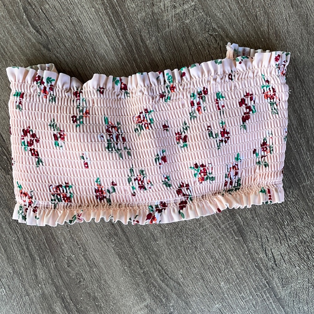 Floral Swim Top